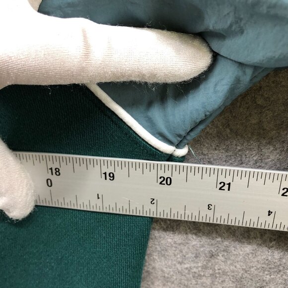 Zara x Everlast Kids Youth Size 11-12 Fleece Track Jacket Green Zip Sweatshirt - Picture 6 of 8